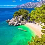 Strand i Makarska-området