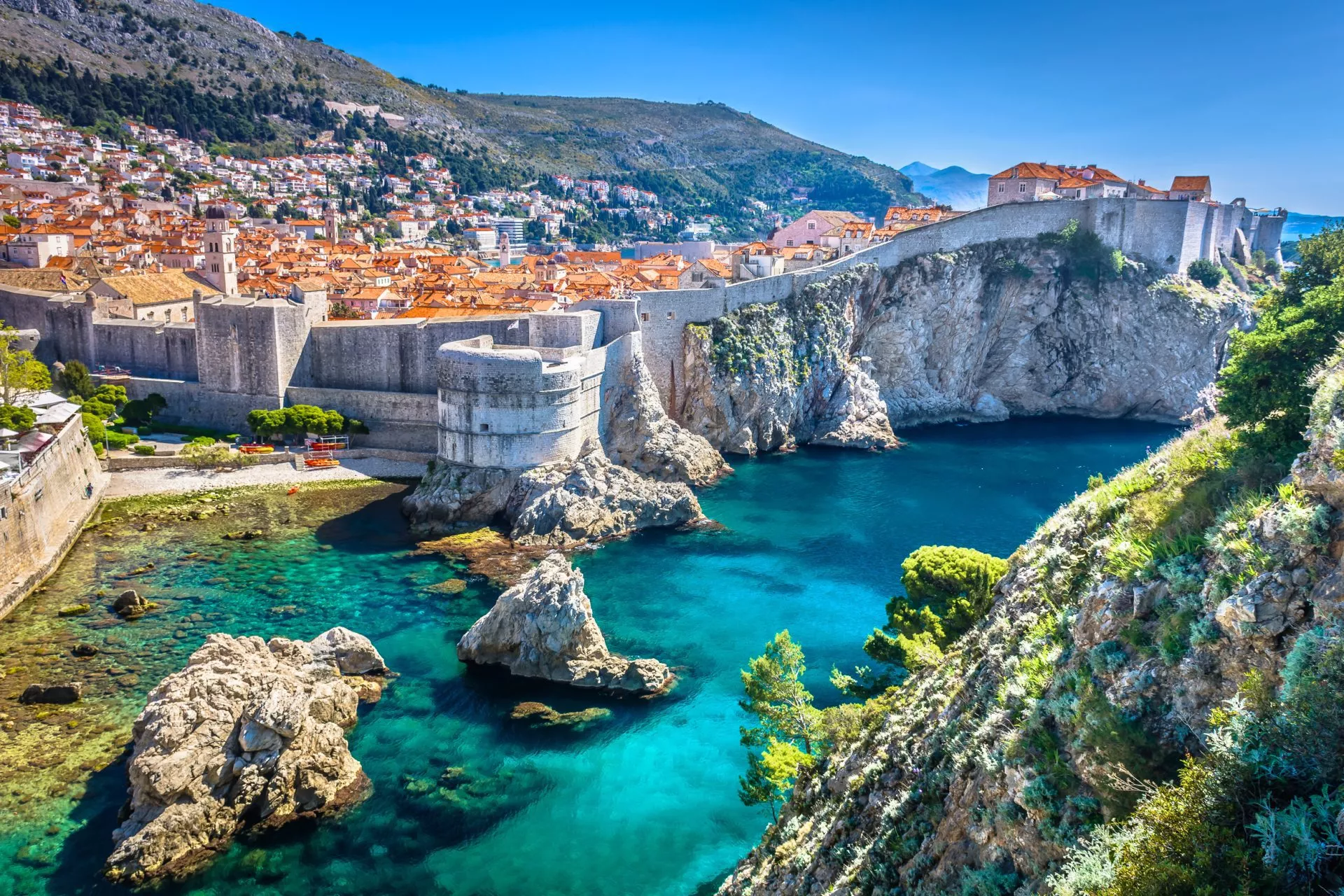 Dubrovnik från ovan