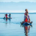 Family fun on the SUP