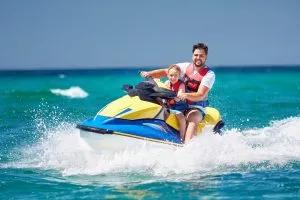 Jetski familj kul kroatien