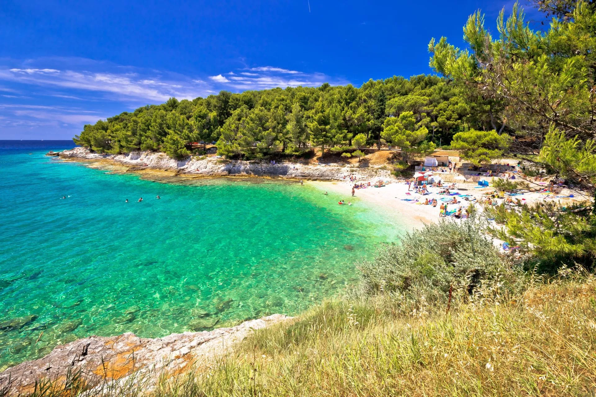Pula beach