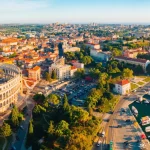 Pula from above