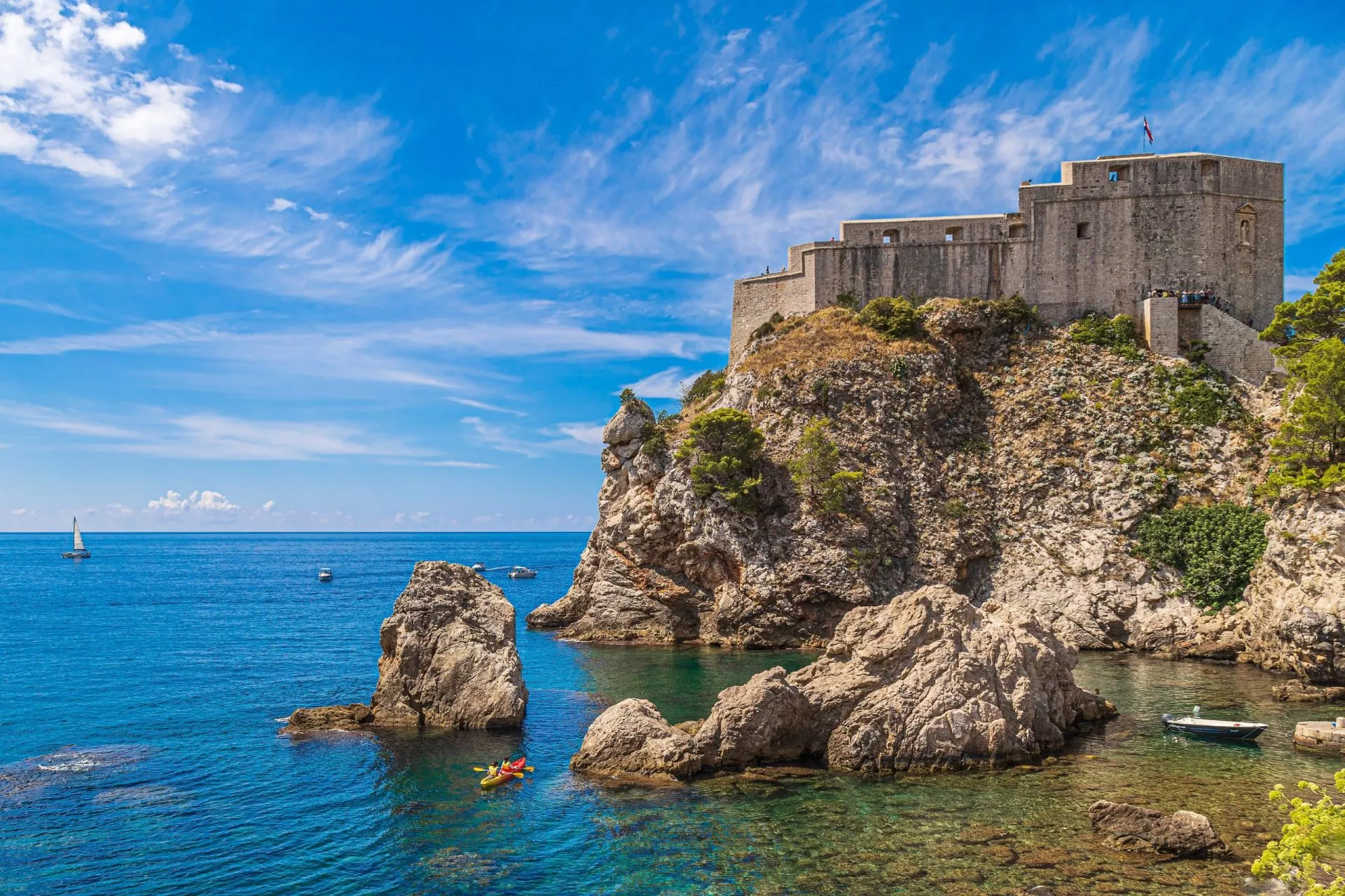 Klippor i Dubrovnik