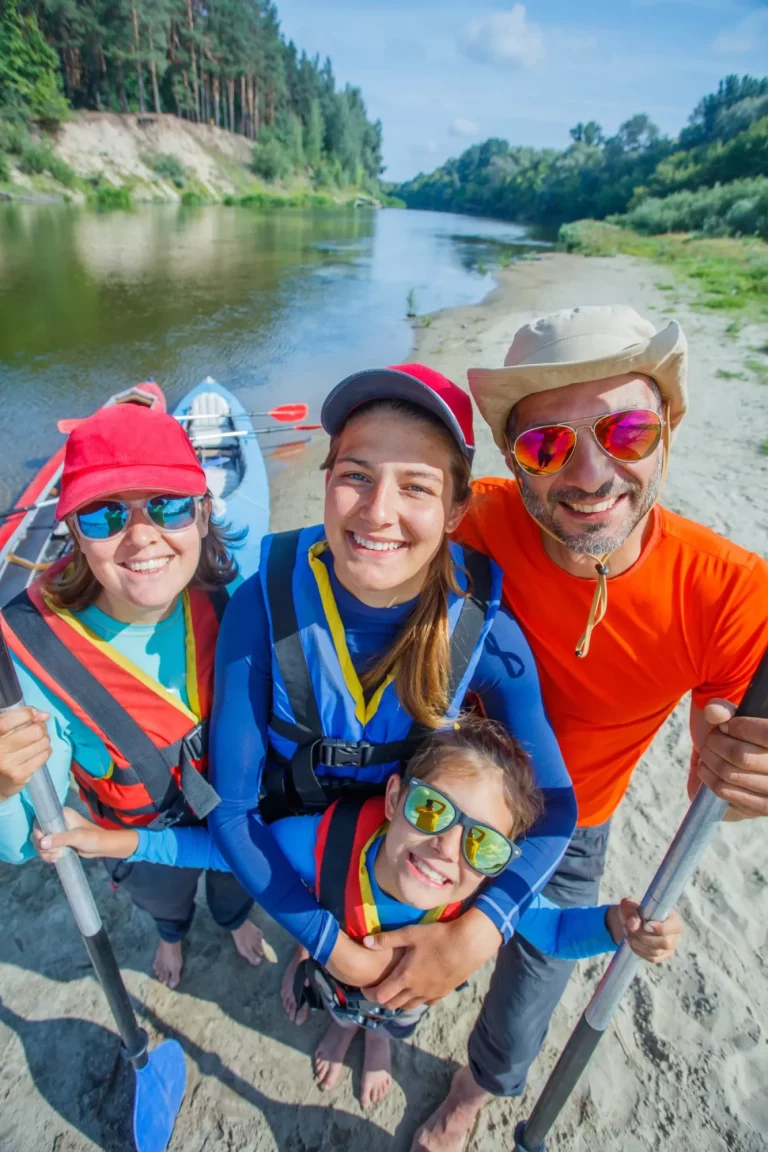 Familienspaß im Seekajak