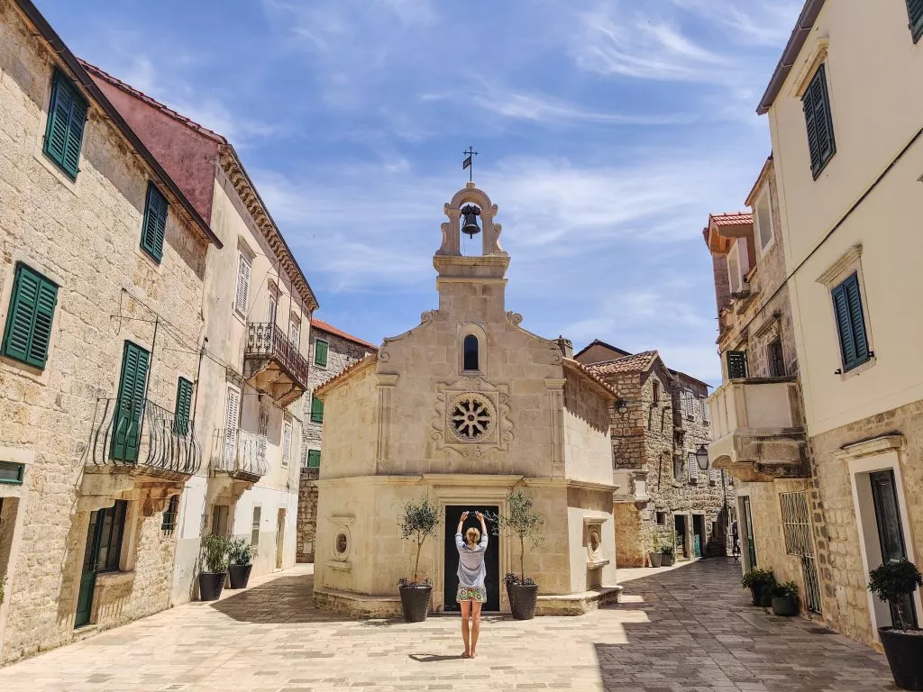 Stari gran på ön Hvar