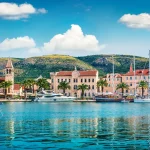 Stadsbilden av Trogir