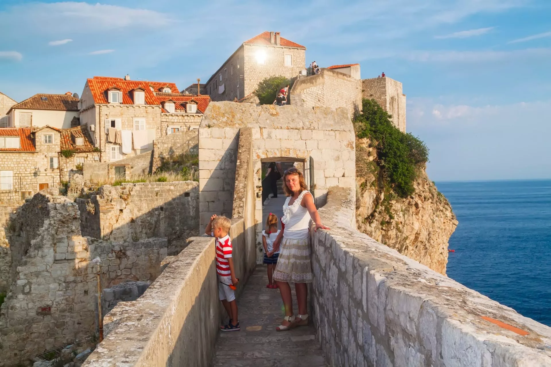 Visiting Dubrovnik walls